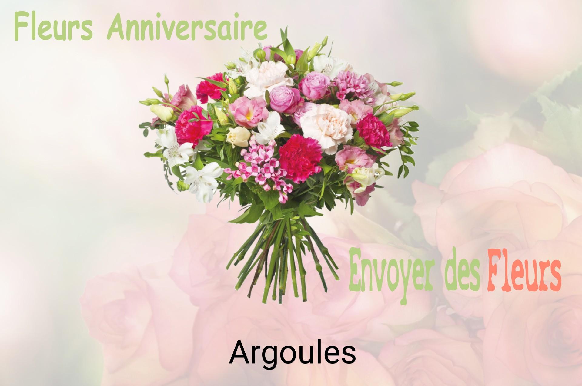 Bouquet de fleurs d’anniversaire livré à Argoules